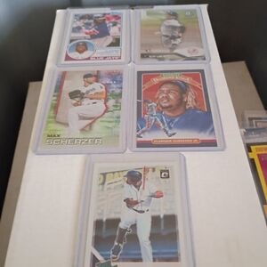 Panini Baseball Card Set with Dynamic Designs
